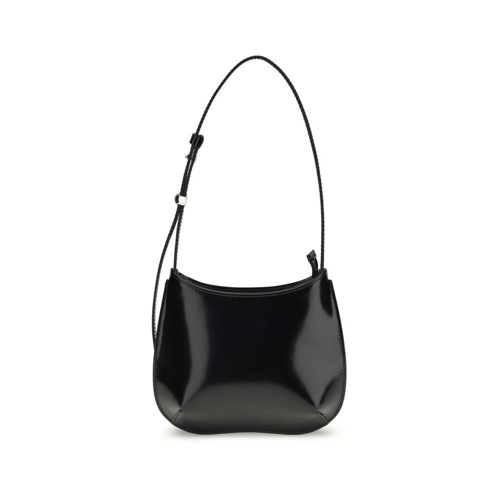 Le Petit Bisou Shiny Calf Leather Shoulder Bag