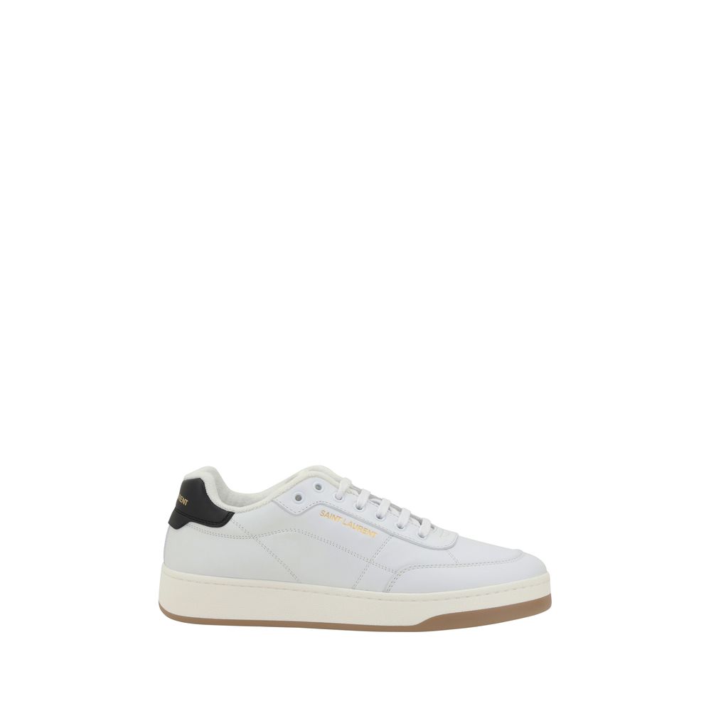 White Calf Leather SL61 Sneakers