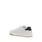 White Calf Leather SL61 Sneakers