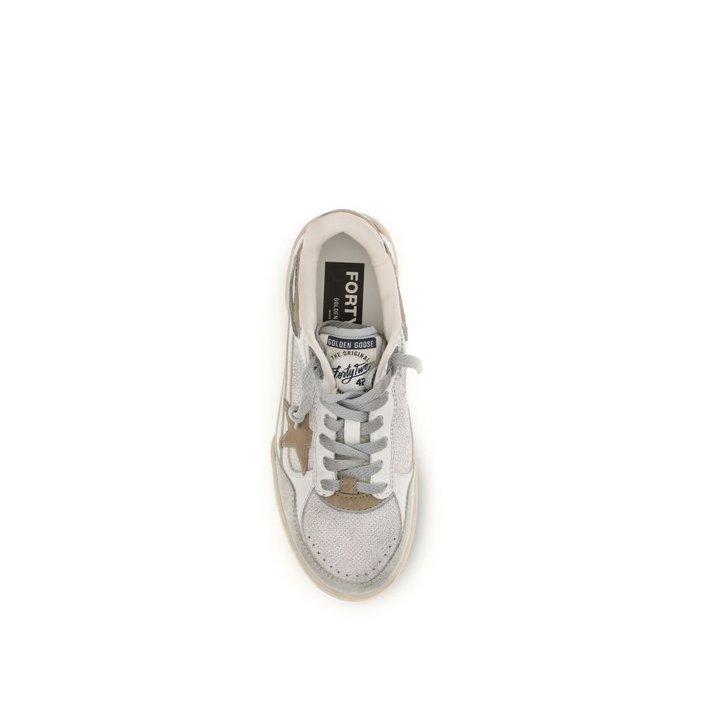 Chunky Leather Forty2 Basketball Sneakers
