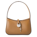 Brown Leather Lyra Shoulder Bag