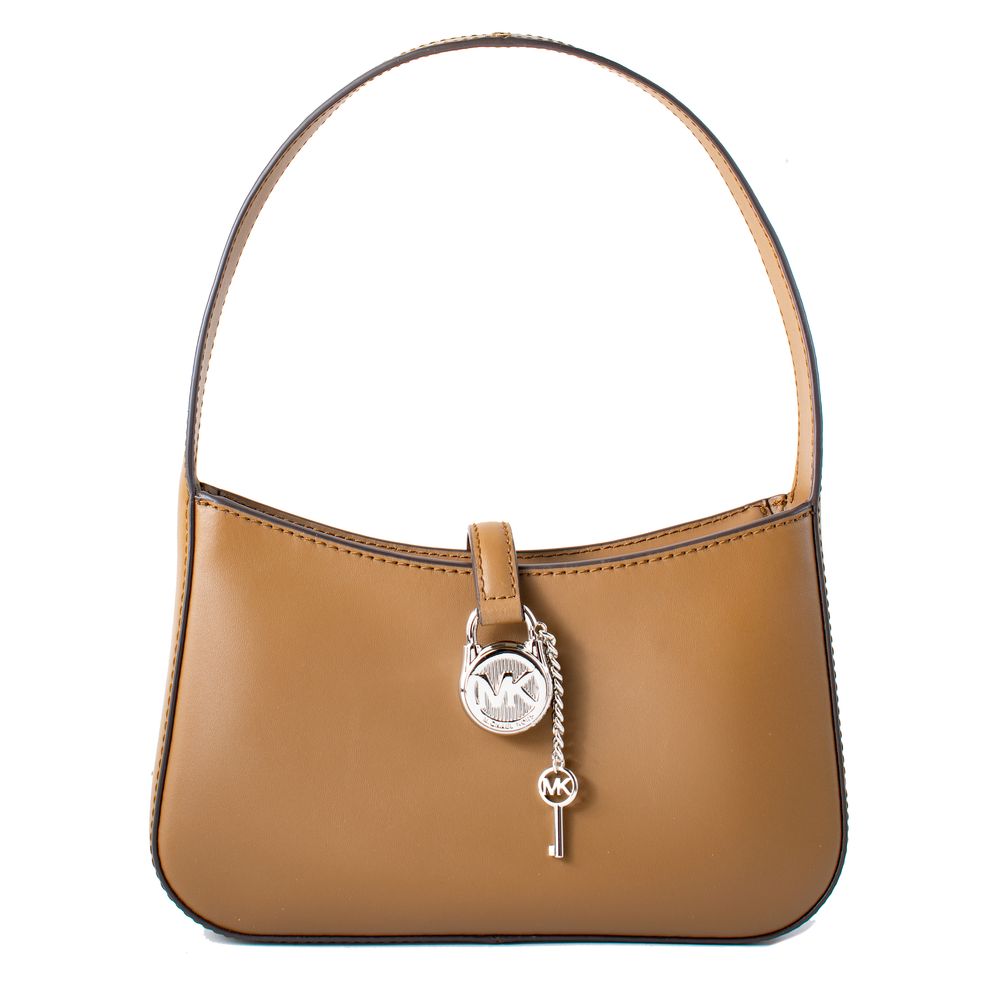 Brown Leather Lyra Shoulder Bag