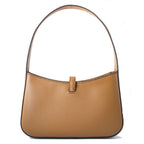 Brown Leather Lyra Shoulder Bag