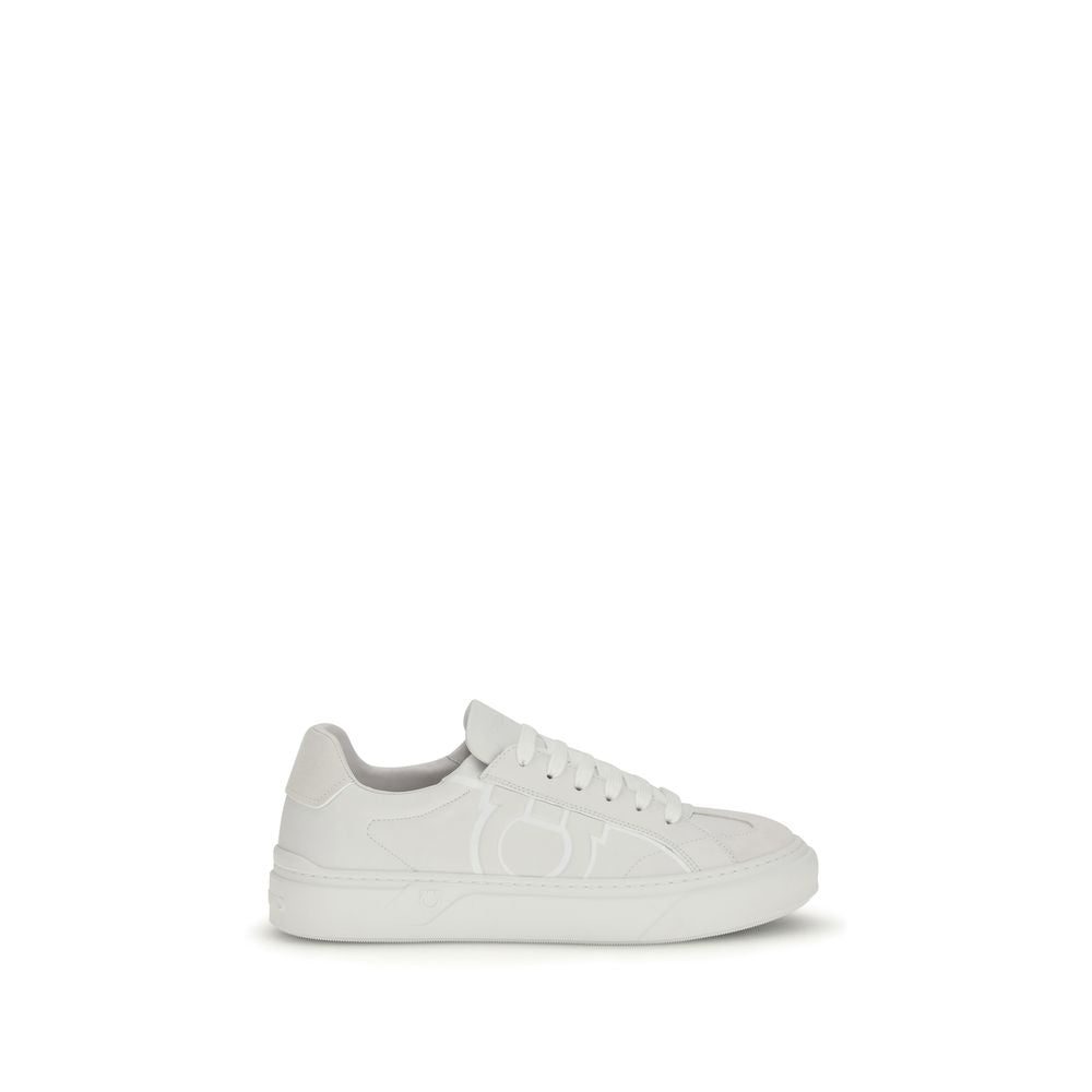 Gancini Calf Leather Sneakers