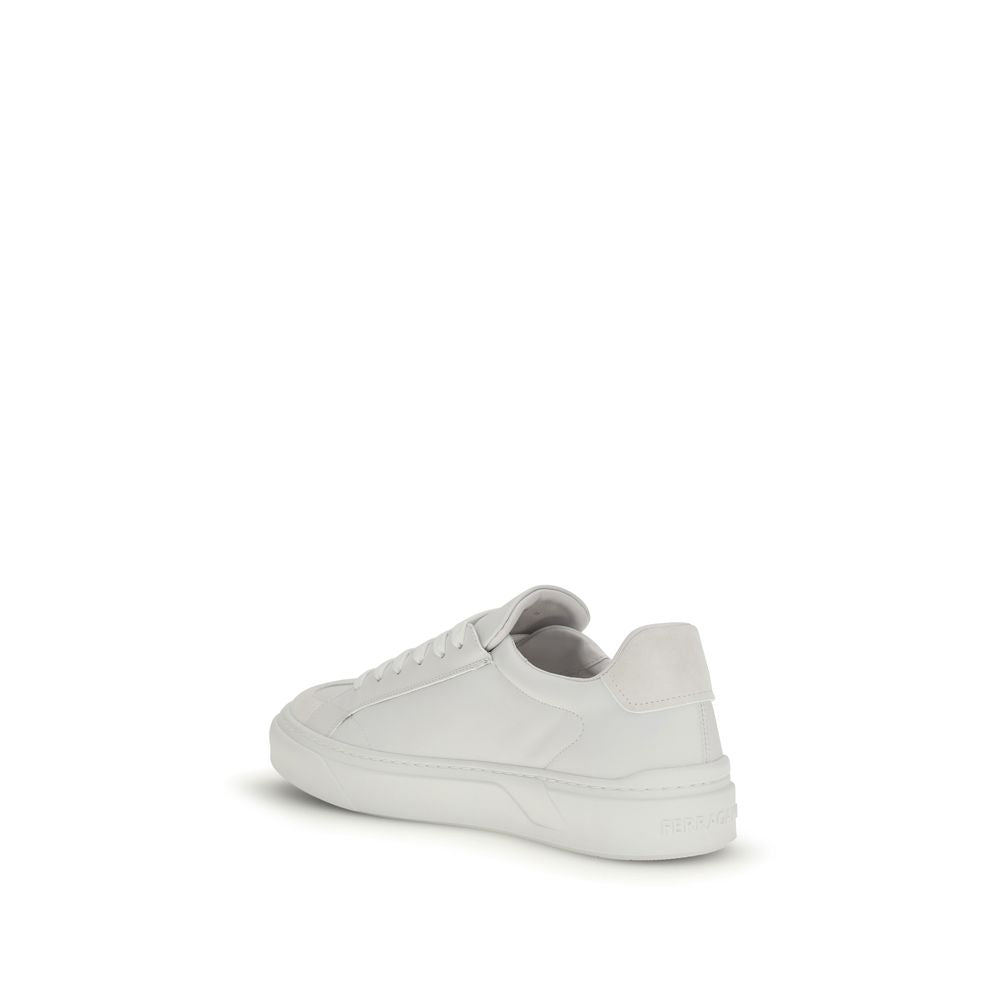Gancini Calf Leather Sneakers