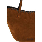 Mini Caro Suede Bucket Bag