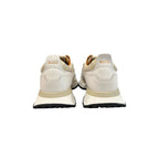 White Leather Platform Sneakers