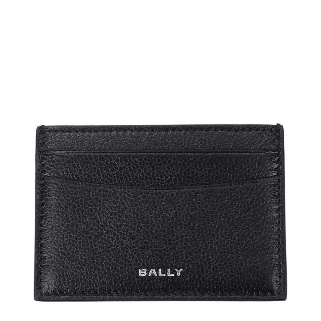 Black Leather Card Holder