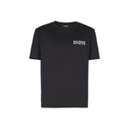 Black Cotton Logo T-Shirt
