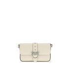 Baby Love Shoulder Bag In White Calf Leather