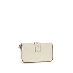 Baby Love Shoulder Bag In White Calf Leather