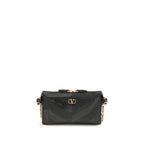Small Panthea Chevron Shoulder Bag
