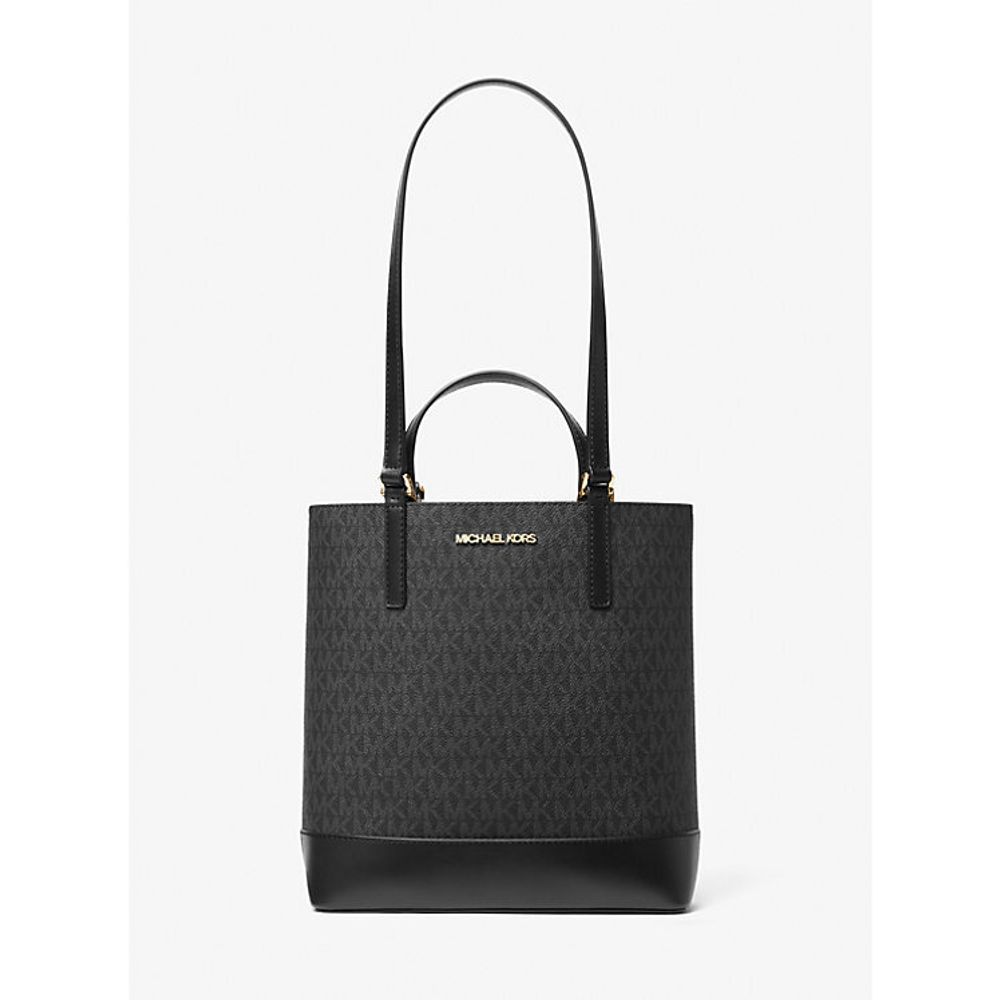 Black Leather Kelli Shoulder Bag