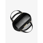 Black Leather Kelli Shoulder Bag