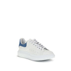 White Calf Leather Platform Sneakers