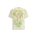 T-Griffo Flocked Griffin Organic Cotton Jersey T-Shirt