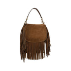 Medium Calf Leather Pony Shoulder Bag