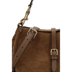 Medium Calf Leather Pony Shoulder Bag