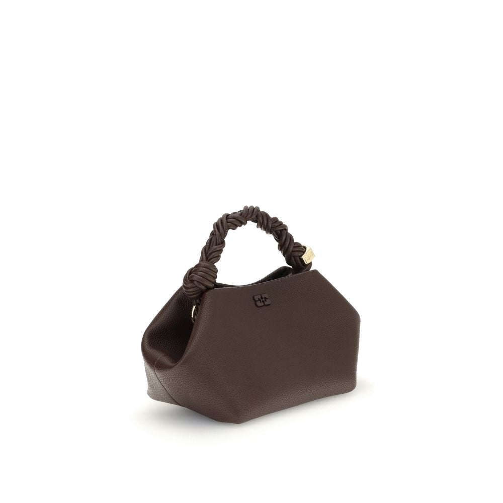 Brown Recycled Polyester Bou Small Handbag