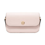 Leather Jet Set Travel Crossbody Bag