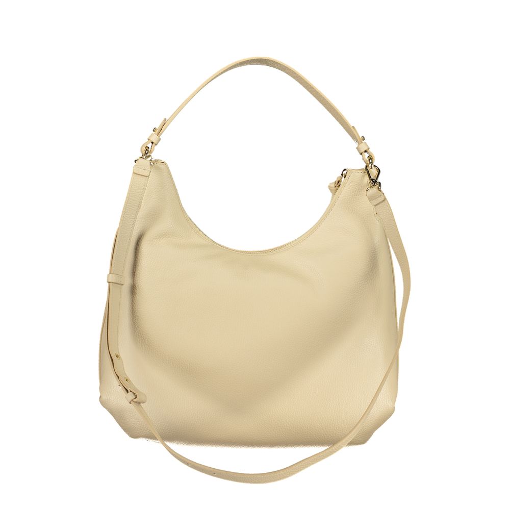 Beige Leather Rebekka Handbag