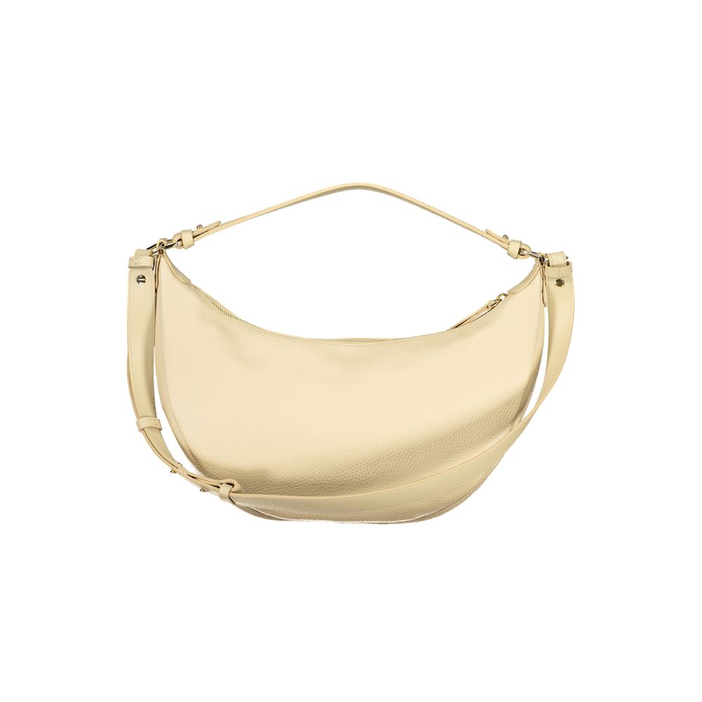 Beige Leather Lepaki Handbag