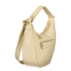 Beige Leather Lepaki Handbag
