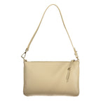Beige Leather C-Easy Handbag