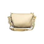 Gretel Ribbon Bag Beige Leather Handbag