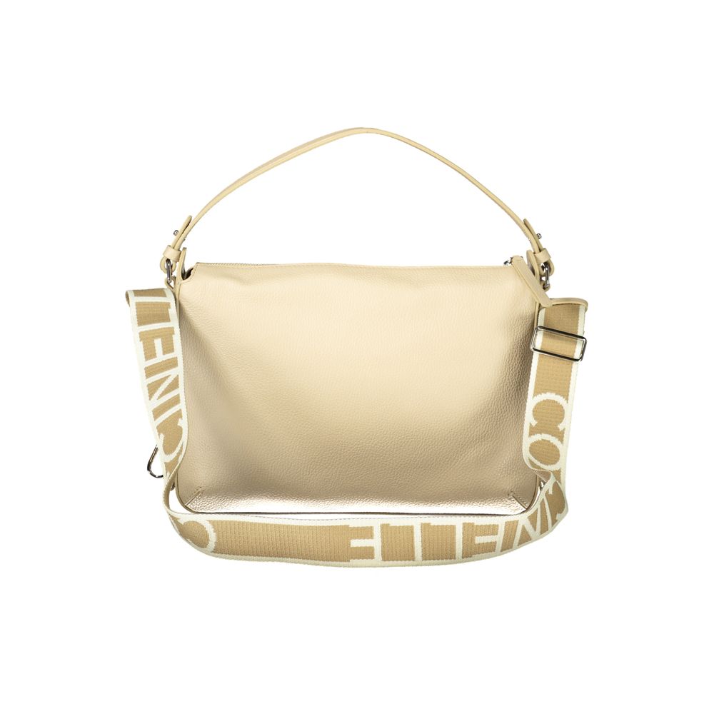 Gretel Ribbon Beige Leather Handbag