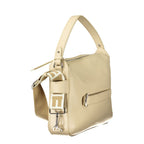 Gretel Ribbon Beige Leather Handbag