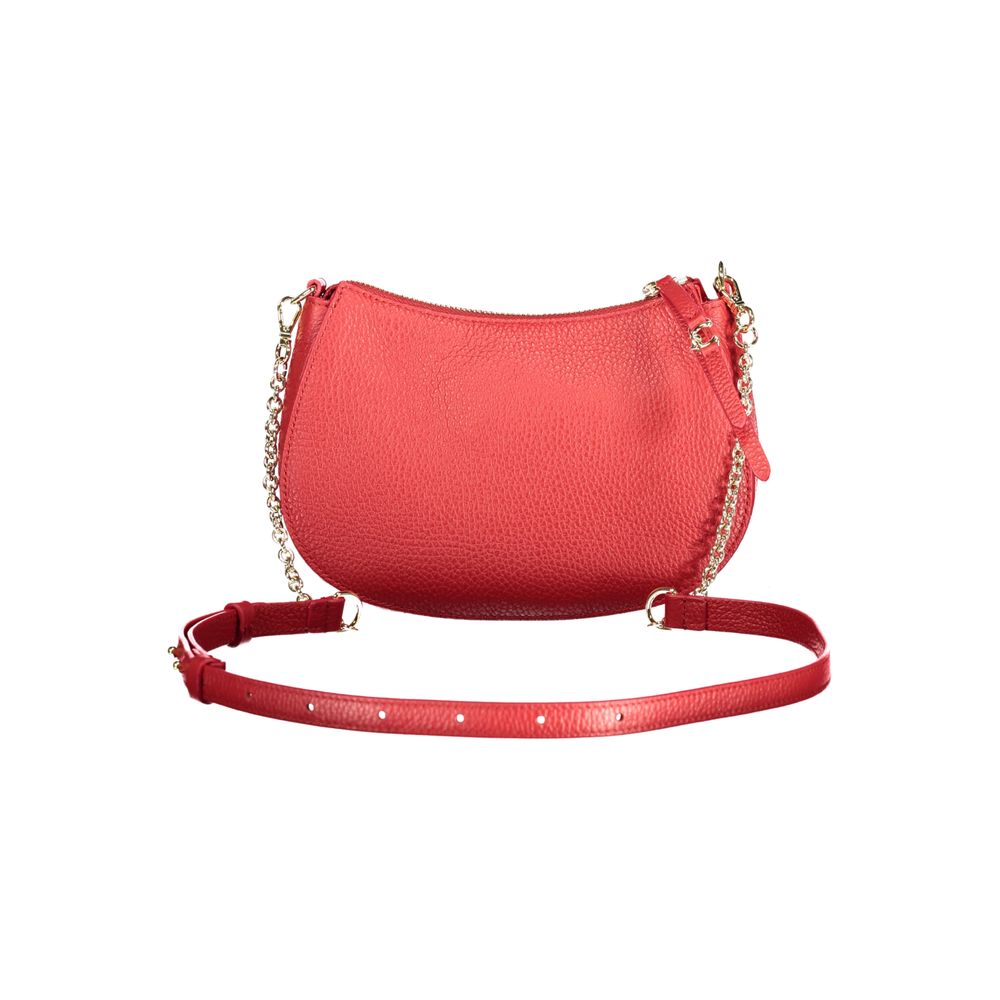 C-Easy Red Leather Handbag