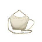 White Leather Smash Bag