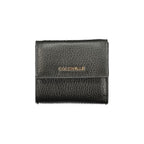 Metallic Soft Black Leather Wallet