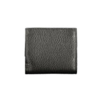 Metallic Soft Black Leather Wallet