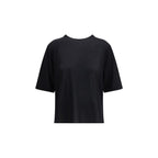 Black Cashmere Crewneck T-Shirt