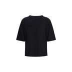 Black Cashmere Crewneck T-Shirt