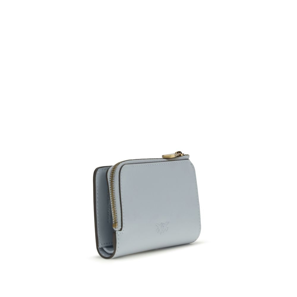 Refined Calf Leather Zip Card Holder