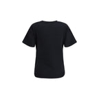 Mary Cotton T-Shirt With Gold Waist Appliqué
