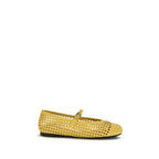 Bicolor Crochet Ballerinas