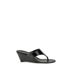 Patent Leather Thong Sandals