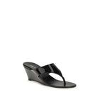 Patent Leather Thong Sandals