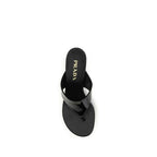 Patent Leather Thong Sandals