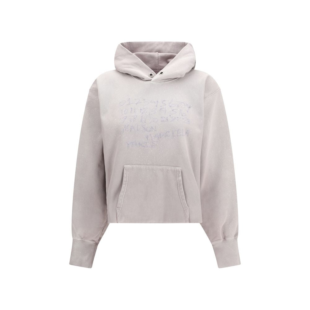 Multicolor Graphic Print Cotton Hoodie
