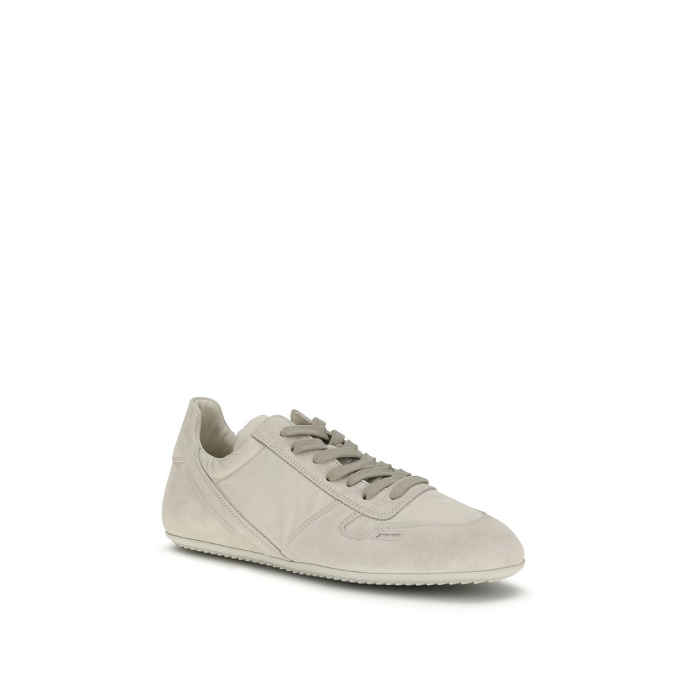 Suede and Calfskin Sneakers