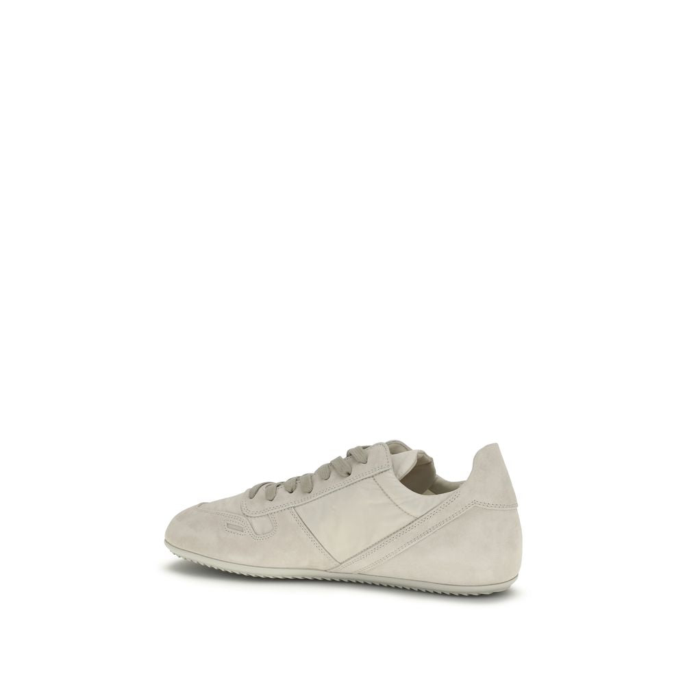 Suede and Calfskin Sneakers