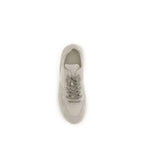 Suede and Calfskin Sneakers