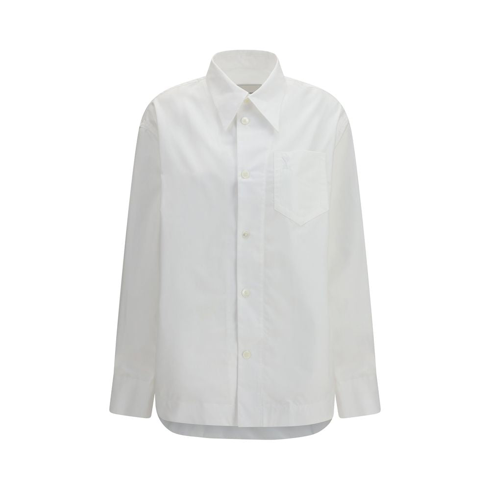 White Cotton Ami de Coeur Shirt