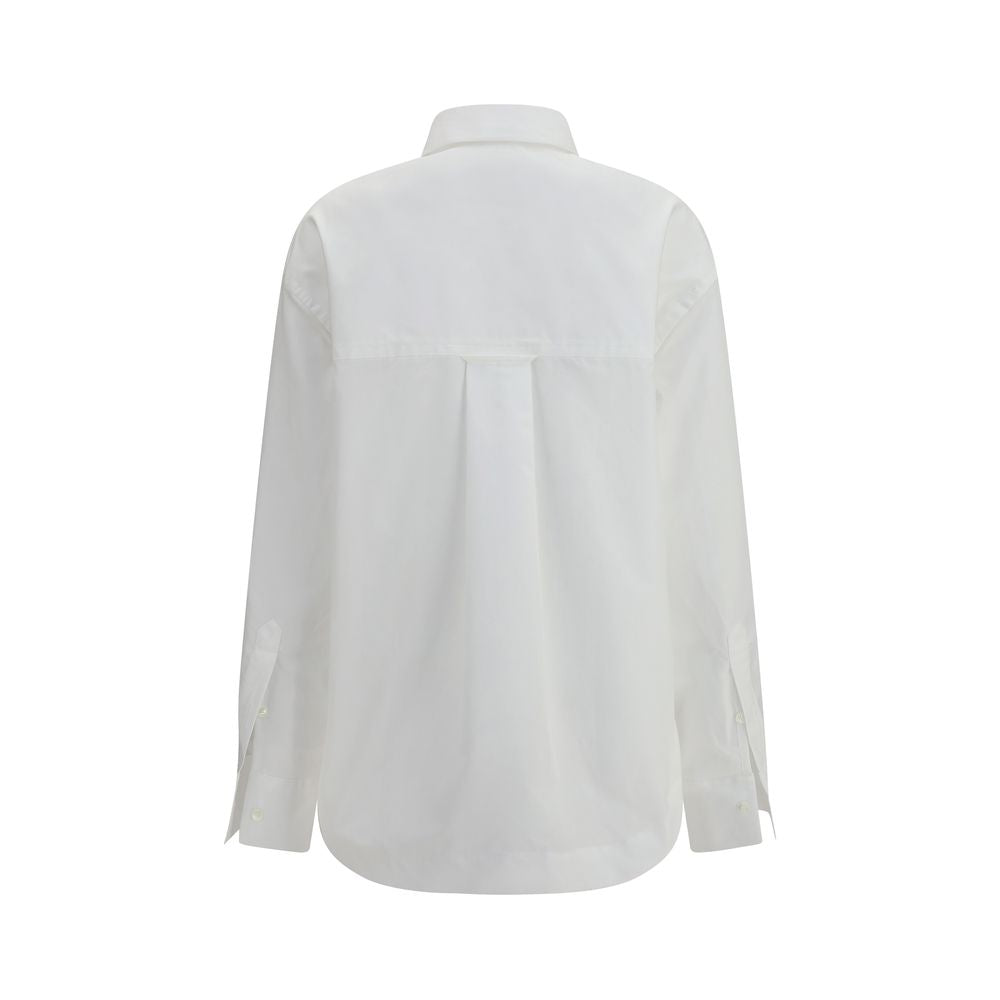 White Cotton Ami de Coeur Shirt