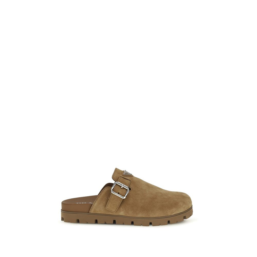 Suede Mules